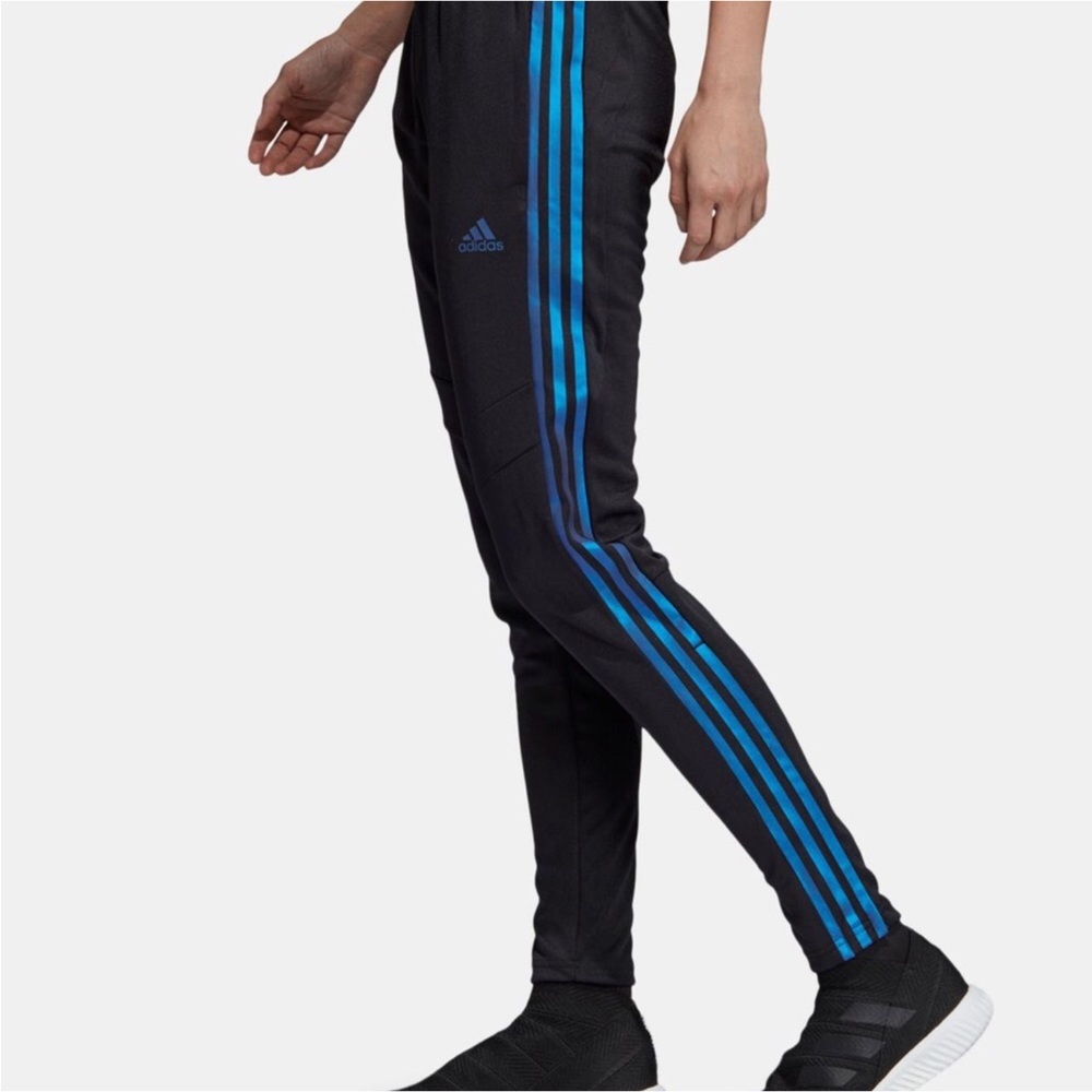 🆕 ADIDAS unisex Tiro 15 Blue Training Pants Sz YM